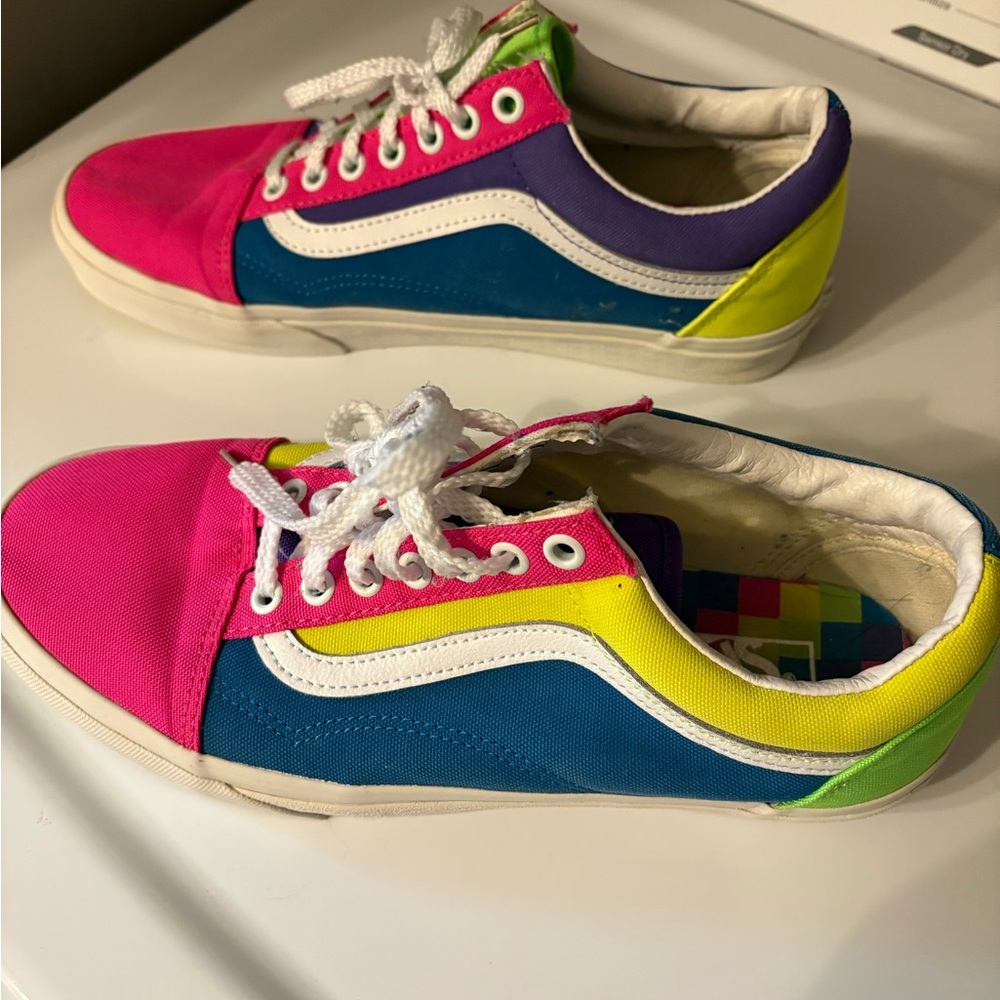 Colorful Low-Top Sneakers